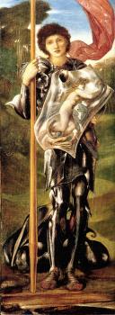 Sir Edward Coley Burne-Jones : Saint George